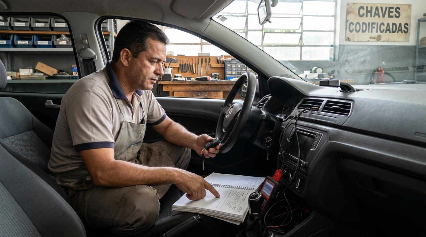 Chave Codificada profissional no Abranches, Curitiba‑PR