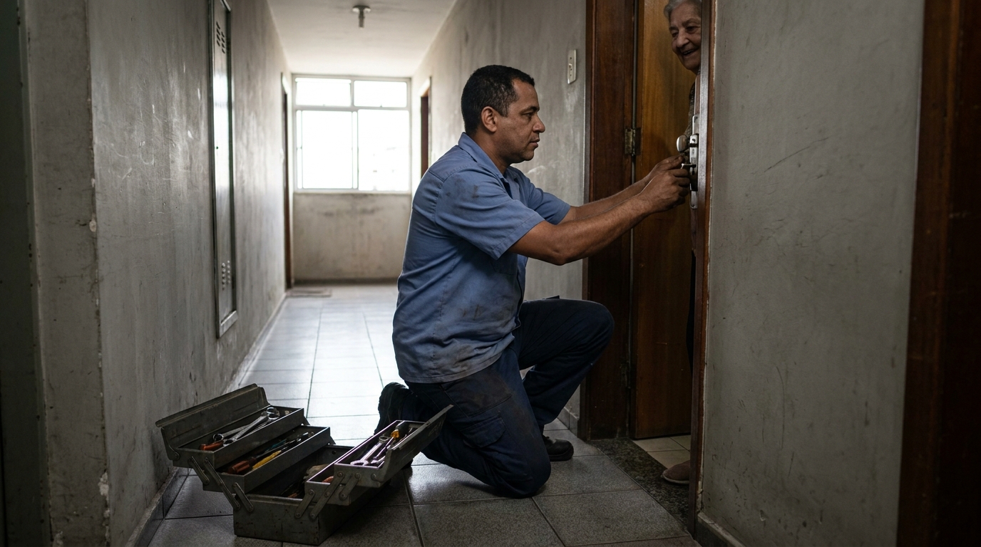 Serviço de Chaveiro Residencial em Curitiba‑PR