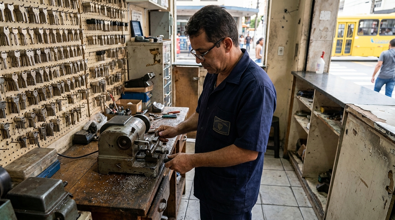 Cópia de Chave Residencial perto de mim em Curitiba‑PR