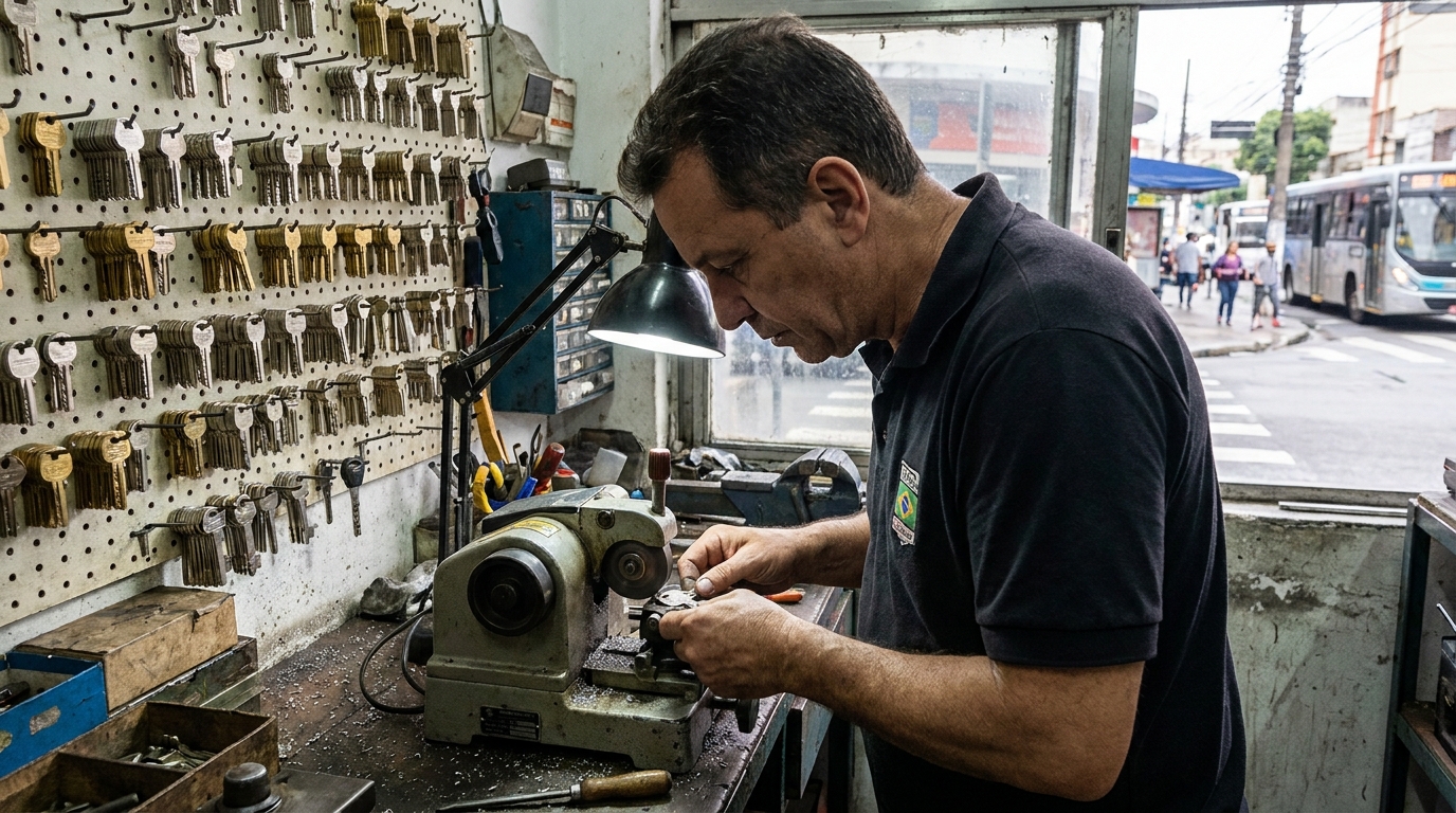 Cópia de Chave Residencial em Curitiba‑PR