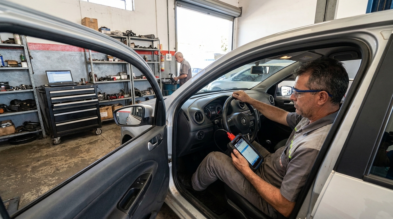 Reset de Airbag profissional em Curitiba‑PR